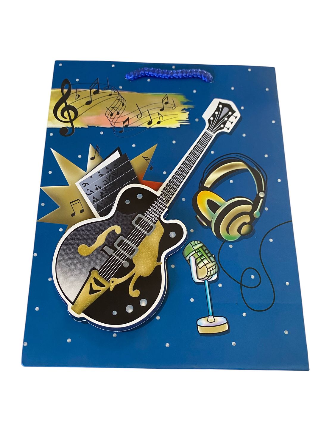 Pop Up Guitar Gift Bag Medium  PK3 (R15.50 Each)