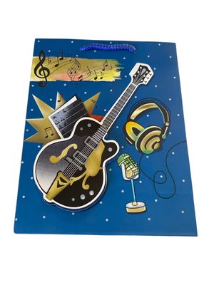 Pop Up Guitar Gift Bag Large PK3 (R20Each) Pop Up Guitar Gift Bag Large PK3 (R20Each)