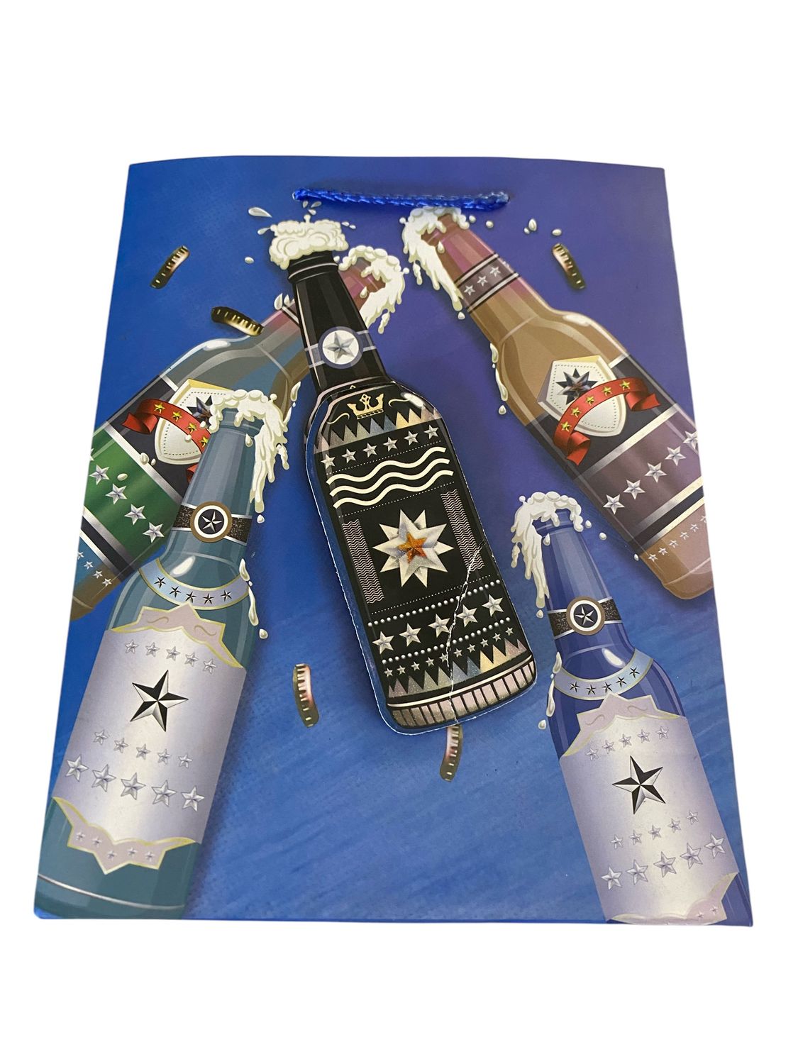 Pop Up Beer Gift Bag Small  PK3 (R10.50 Each)