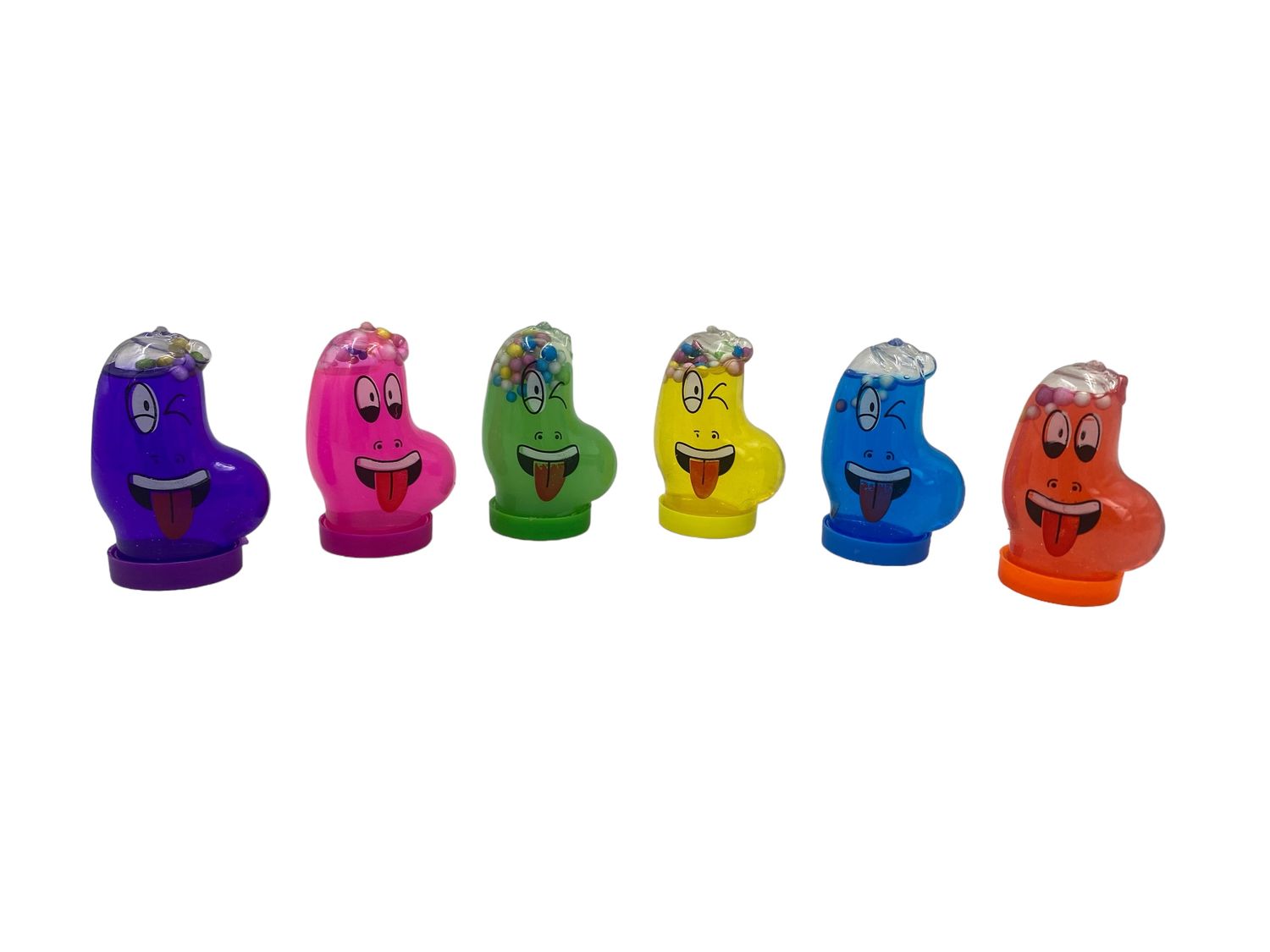 Glitter Funny Face Crystal Mud Box 24