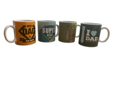 Dad Mugs (Set Of 4) R60 Each