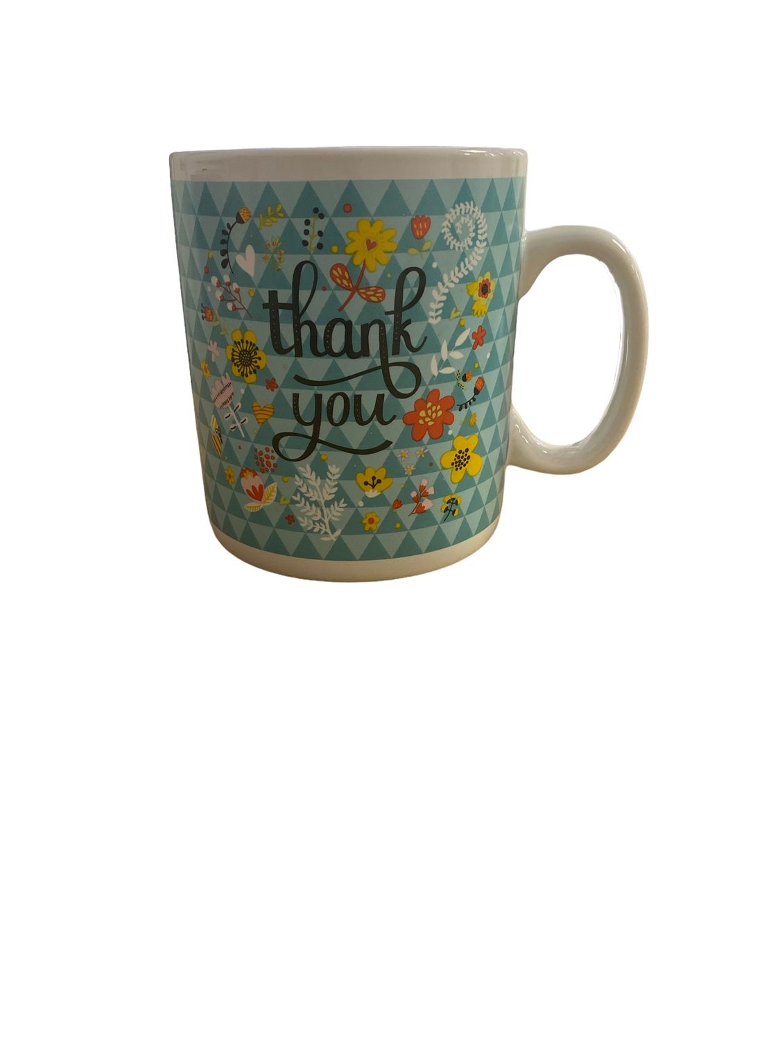 Giant Mug Thankyou Blue