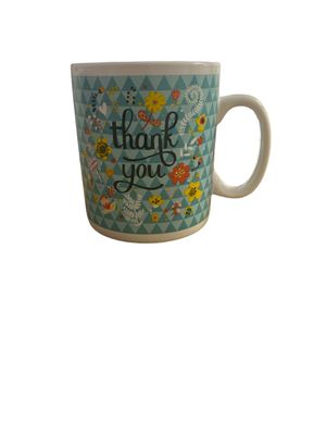 Giant Mug Thankyou Blue