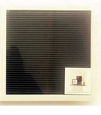 Letter Board White Flame 30X30CM