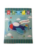 Happy Birthday Pop Up Plane Large Gift Bag PK3 (R20 Each)