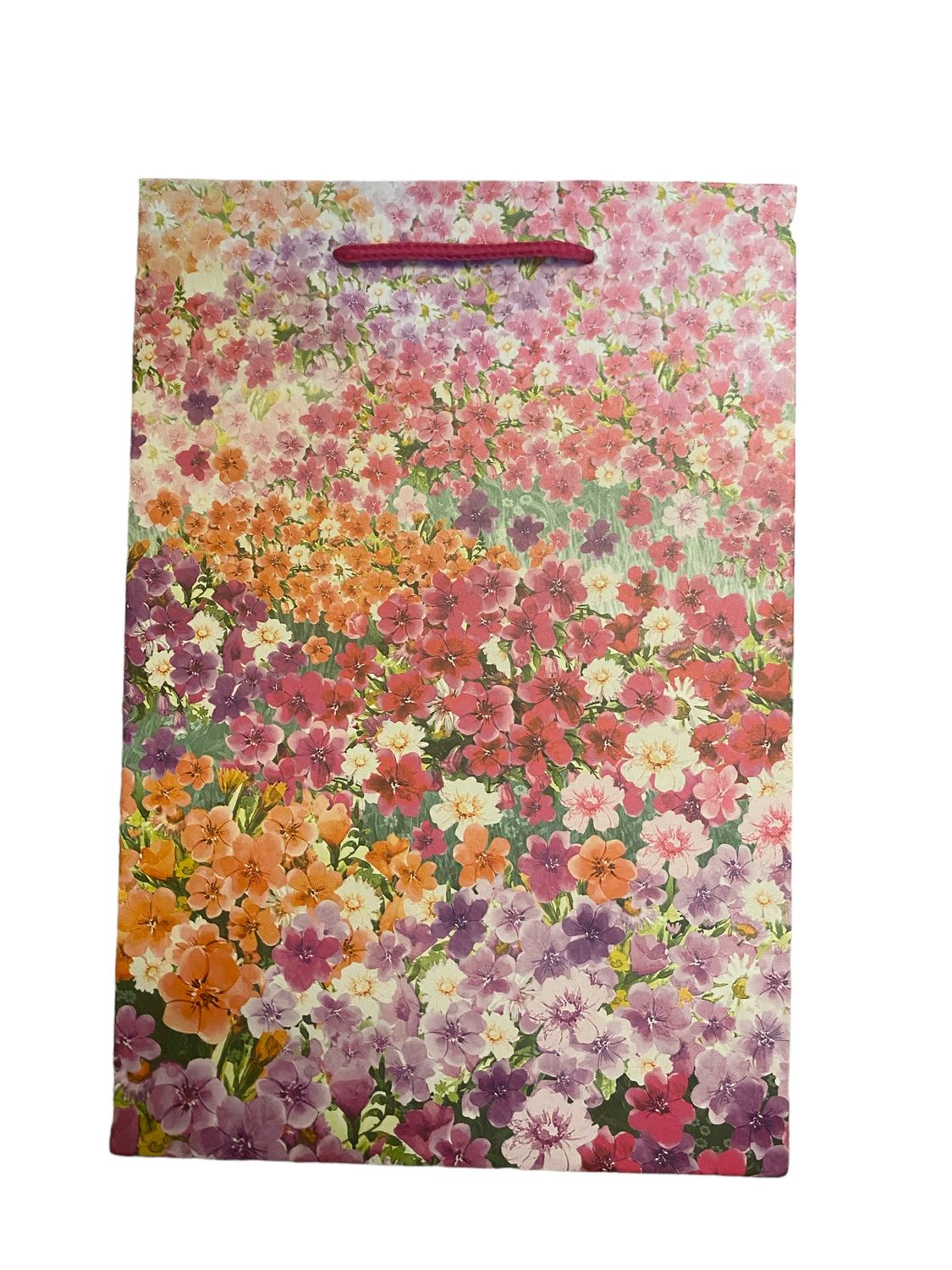 Flower Purple Medium Gift Bag PK3 (R11.50 Each)
