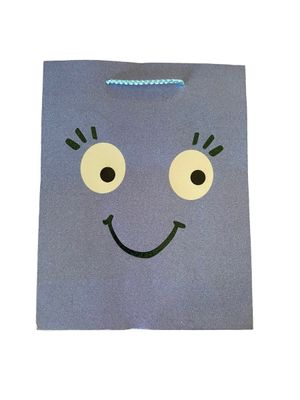 Face Blue Large Gift Bag  PK3 (R20 Each)