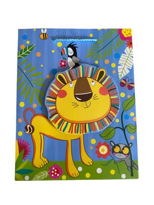 Pop Up Lion Gift Bag Large PK3 (R20 Each)