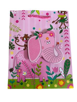 Pop Up Elephant Gift Bag Large PK3 (R20 Each)