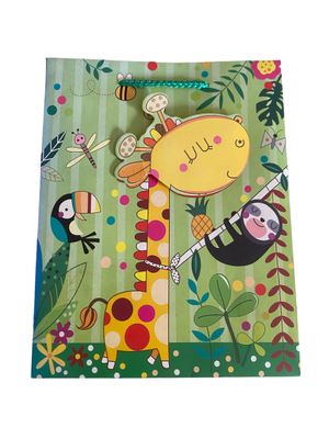 Pop Up Giraffe Gift Bag Large PK3 (R20 Each)