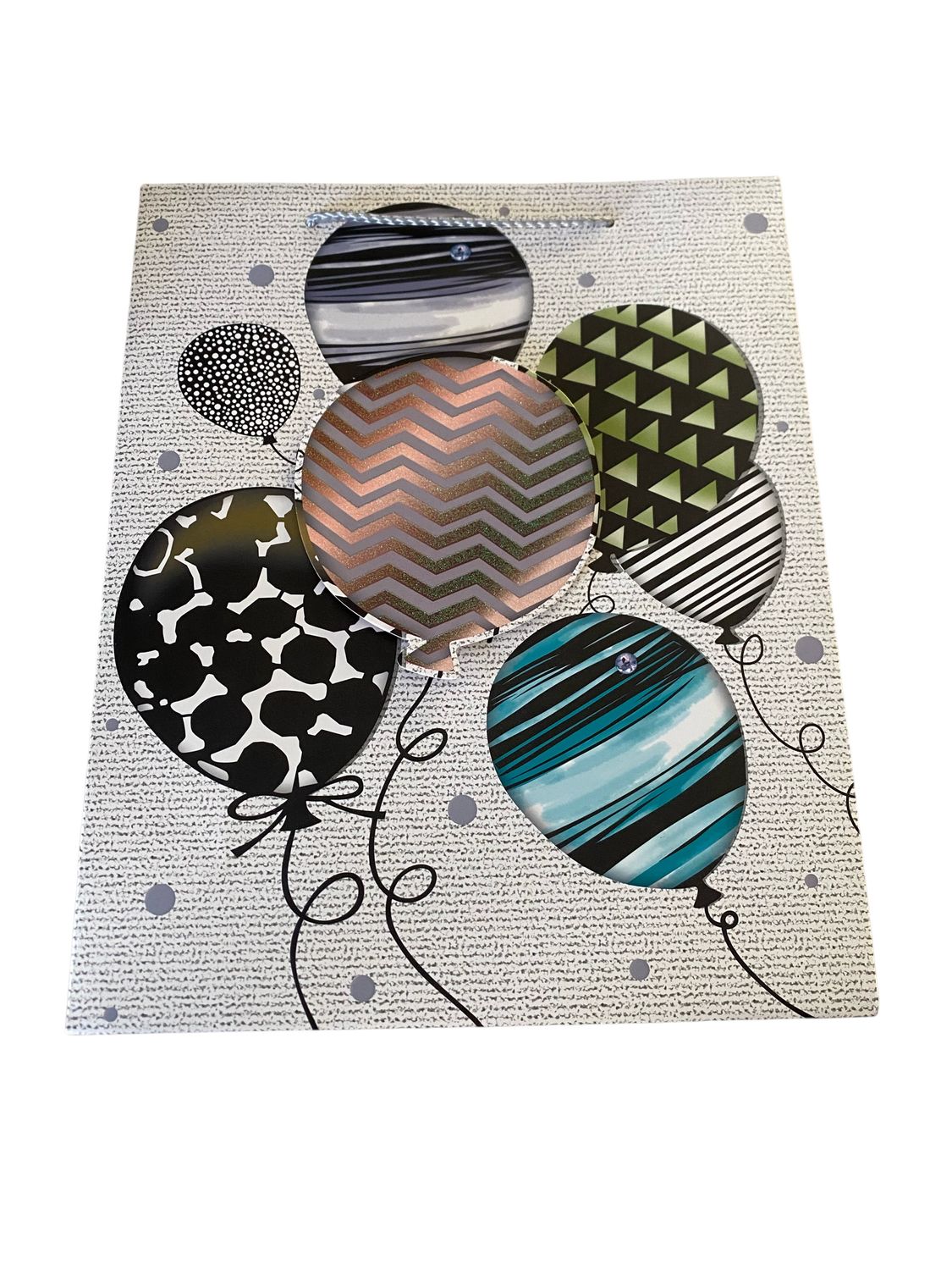 Pop Up Balloons Gift Bag Medium PK3 (R15.50 Each)