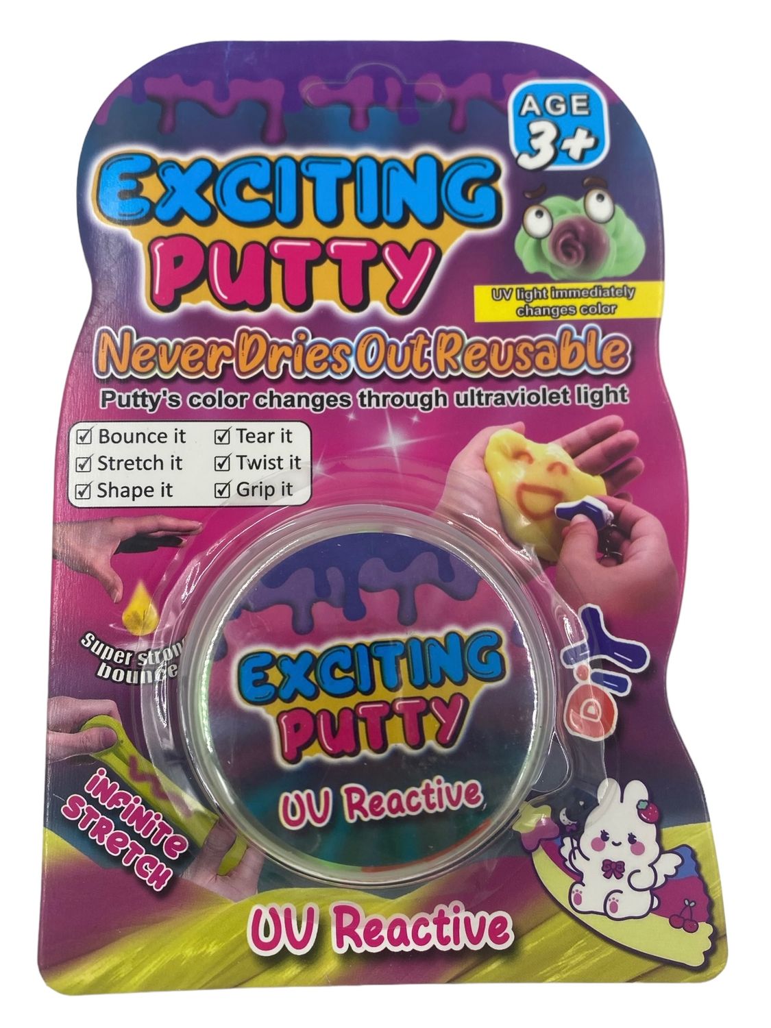 Magic Putty Hangsale - UV Reactive