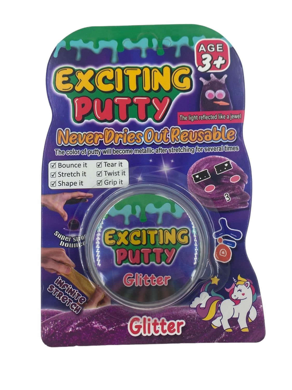 Magic Putty Hangsale - Glitter