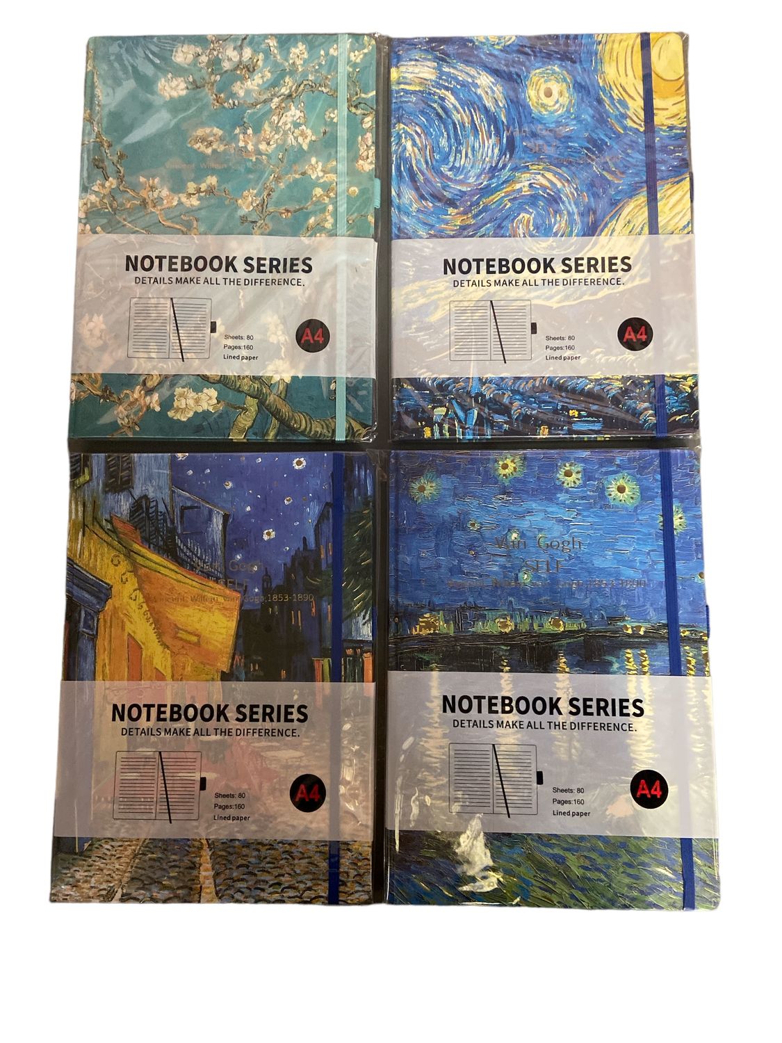 VAN GOGH - A4 - 12 PER DISPLAY
