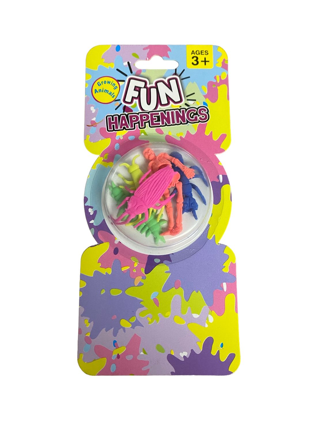 Fun Happenings Grow Insects on card