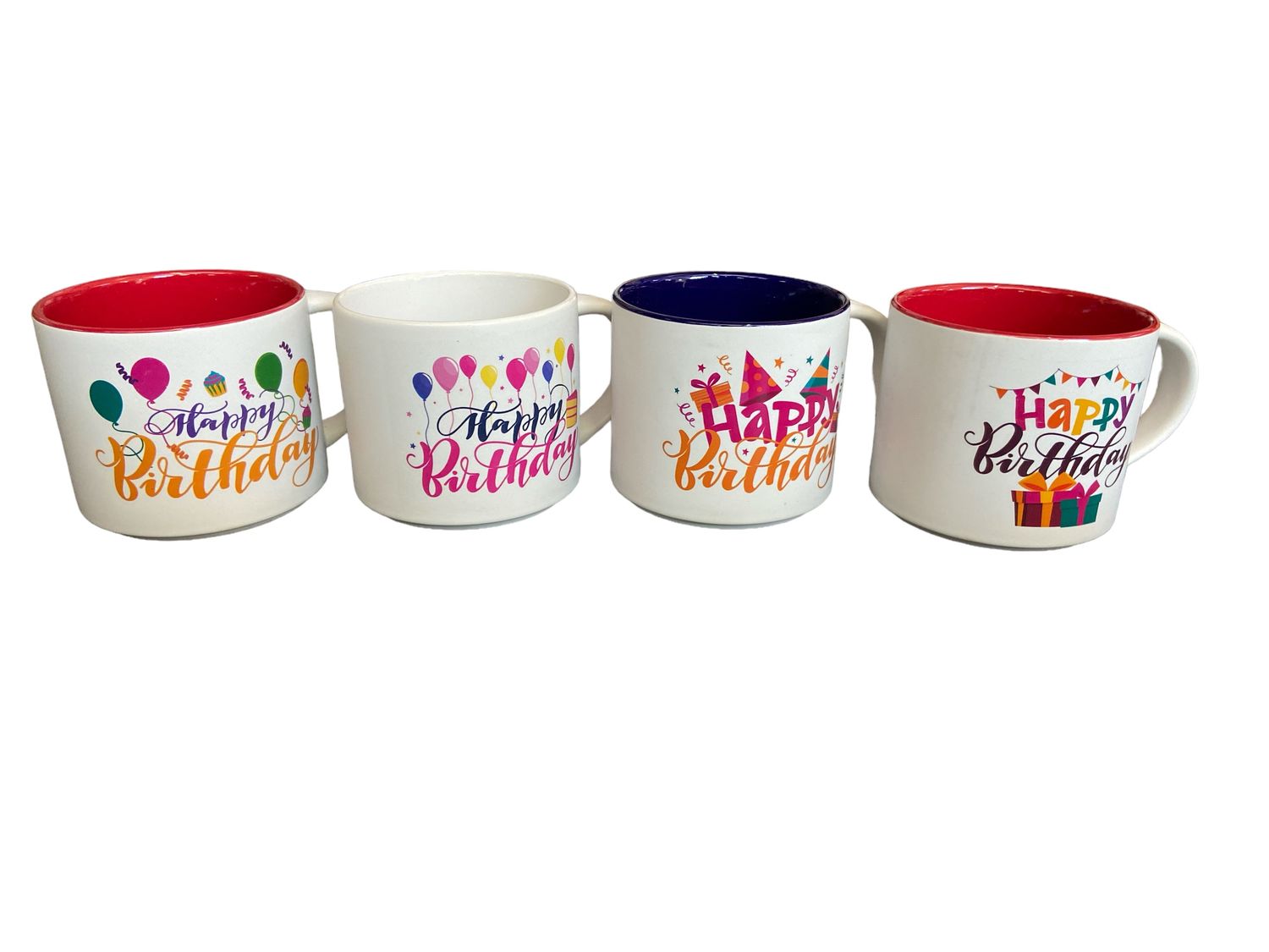 HAPPY BIRTHDAY FUNKY PARTY - 4 PER SET