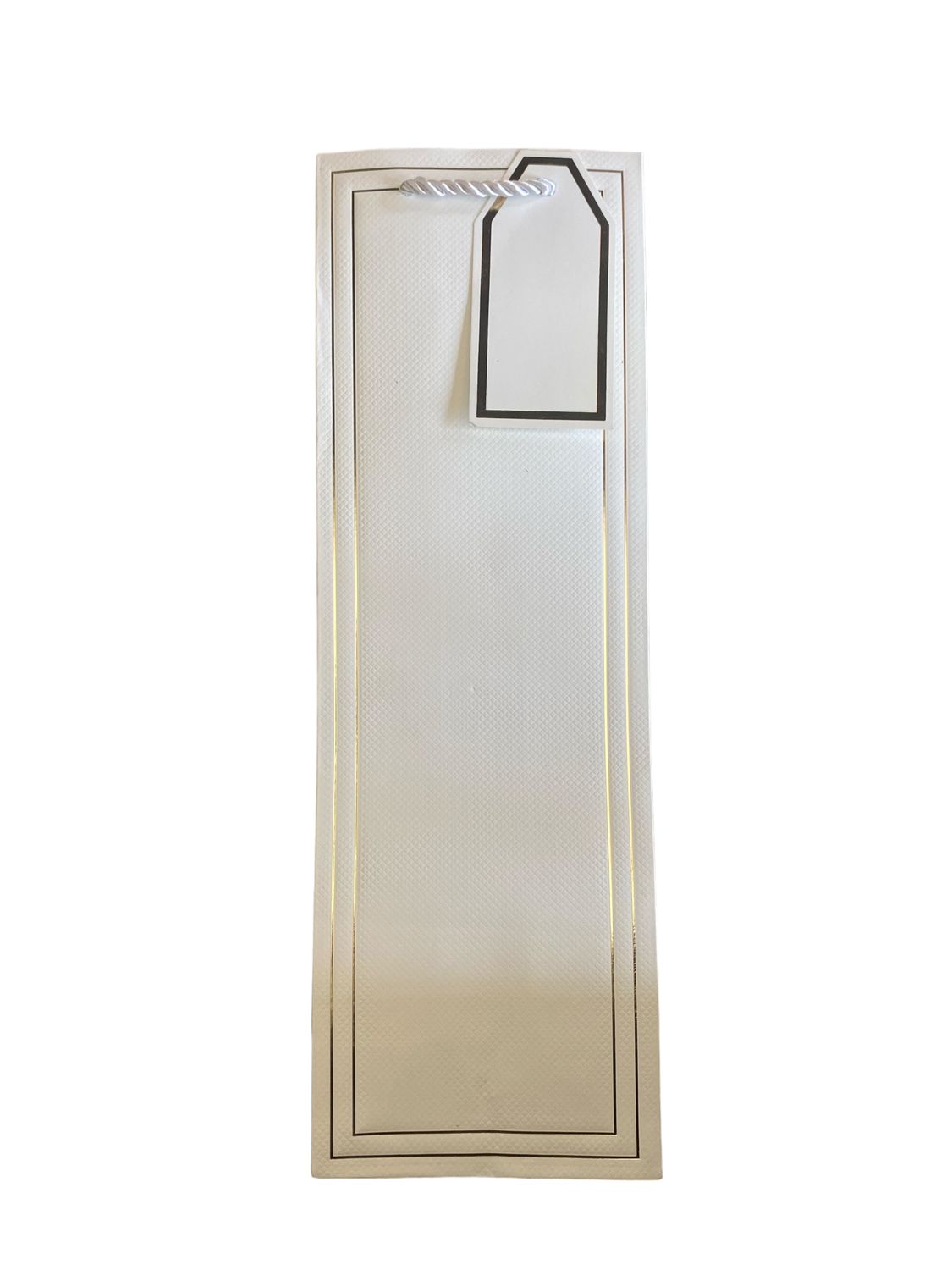 White Wine Bag with Gold Trim PK 3 R12.50 EACH