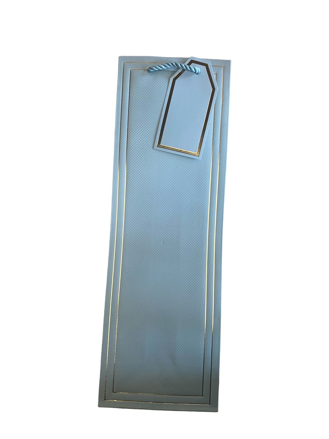 Teal Wine Bag with Gold trim PK 3 R12.50 EACH