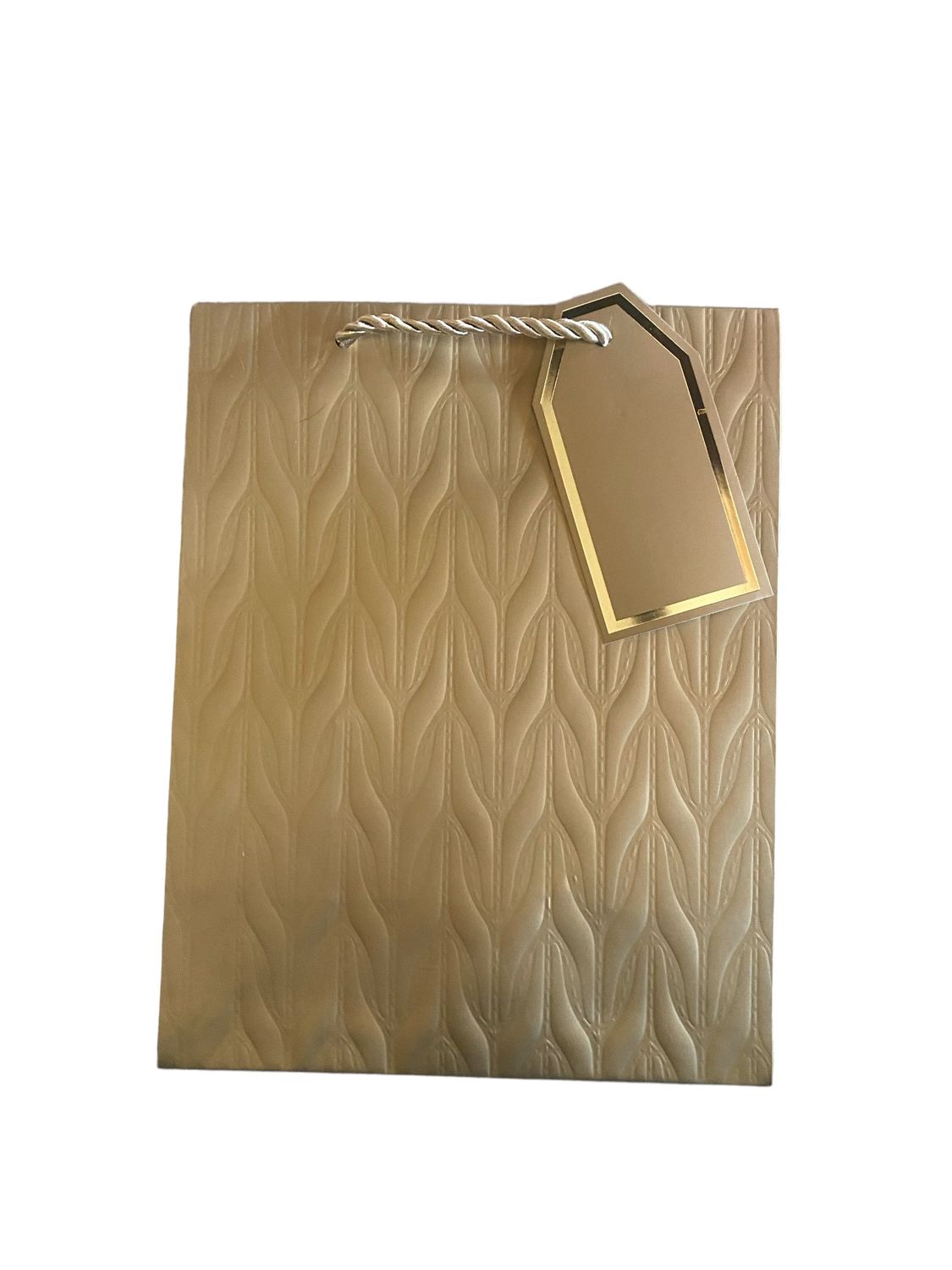 Gold Woven look G/Bag - XS PK 3 R8.50 EACH