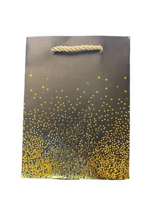 Midnight Stars Gift Bags - XS - Gold PK3 (R8.50 Each)