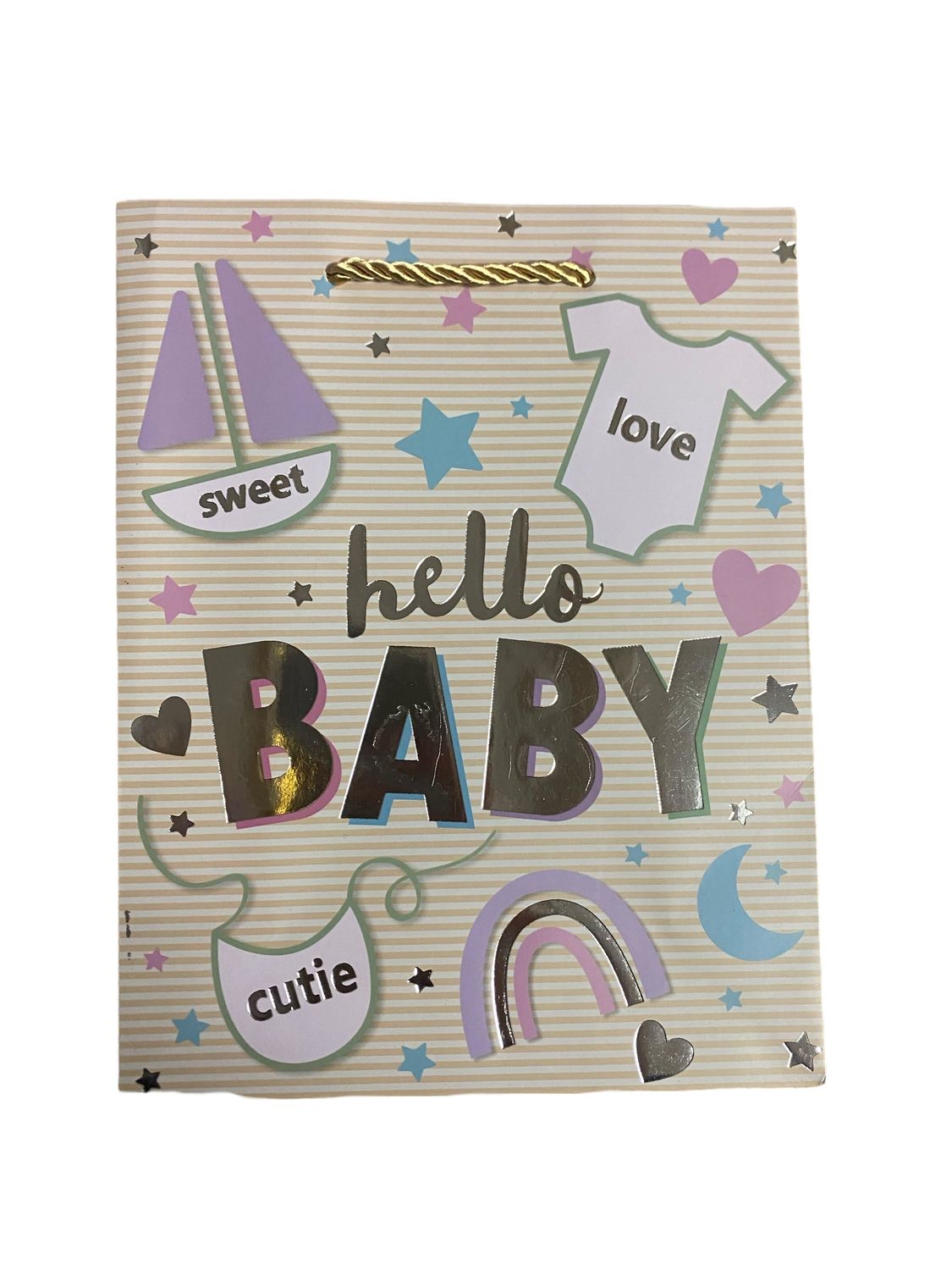 Hello Baby Gift Bag - S (PK3  R10.50 EACH)