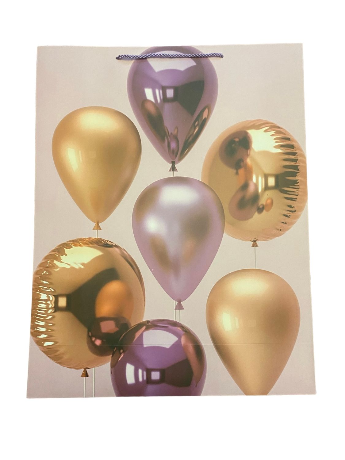 Balloons Gift Bags - XL - Purple PK3 (R30 Each)