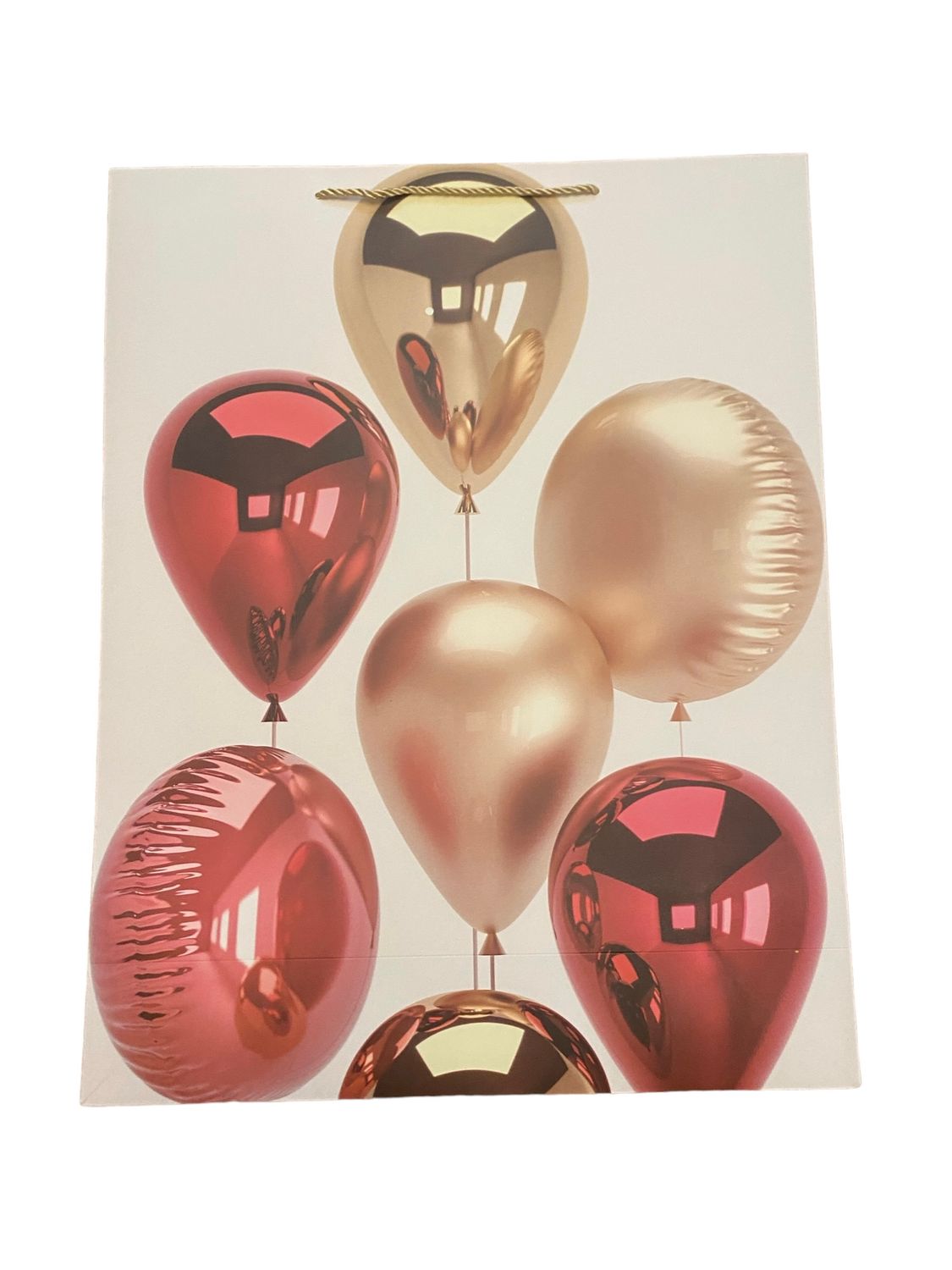 Balloons Gift Bags - XXL - White PK3 (R40 Each)