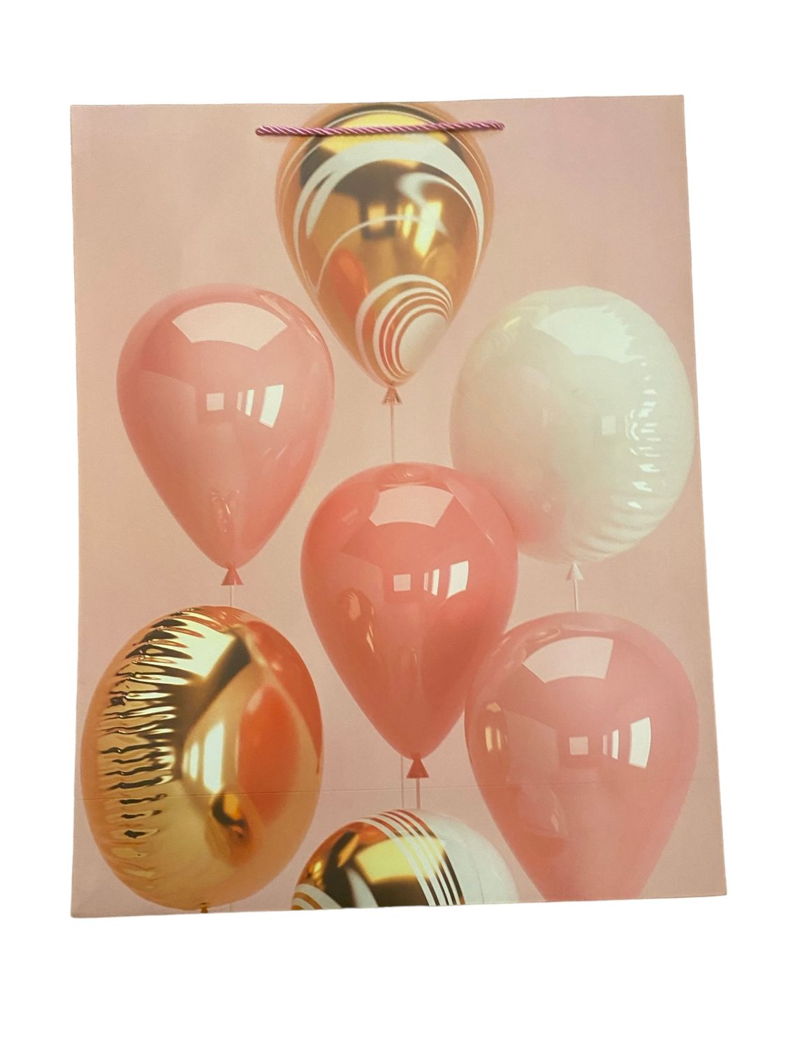 Balloons Gift Bags XXL - Pink PK3 (R40 Each)