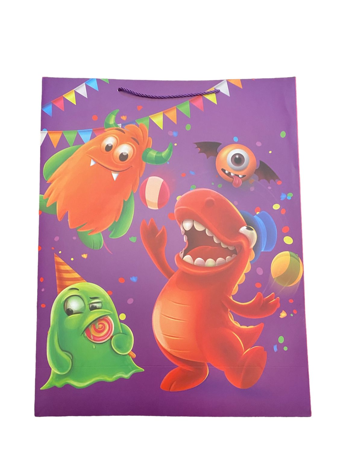 Monster Gift Bag - XL - Purple PK3 (R30 Each)