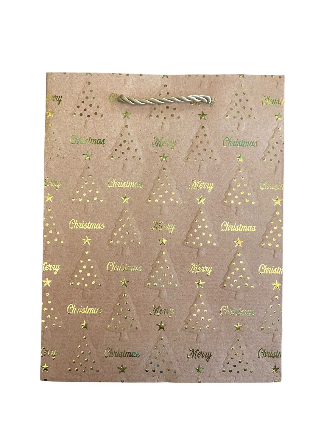 Bronze Xmas Gift Bag - S (PK3 R10.50 EACH)