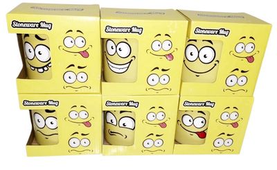 Emoji Mug (Set of 6) R40 each