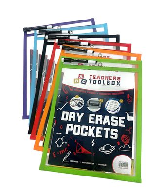 Dry Erase Pockets A4 (Set of 12)