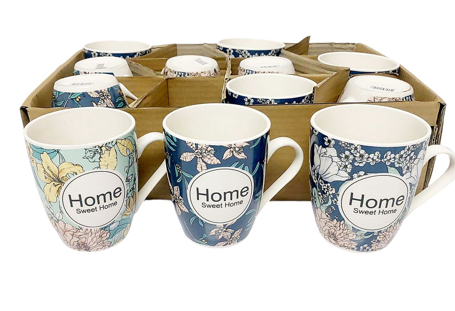 Home Sweet Home Mugs 12PC