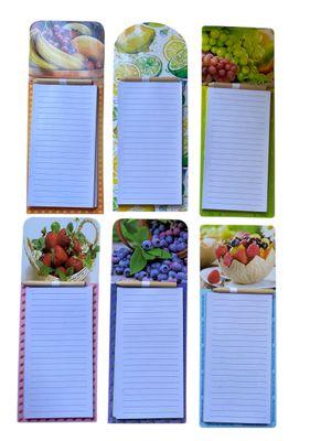 Fruit Shopping Lists - 12 per pack