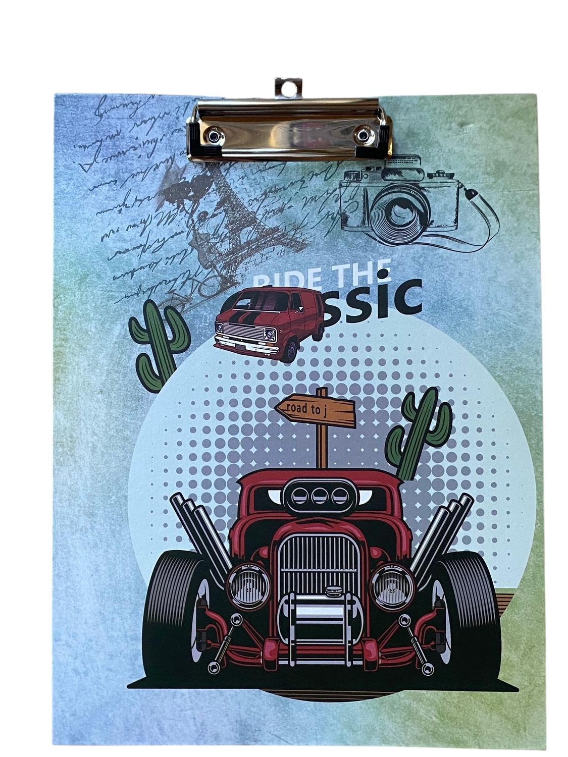 Green Vintage Cars C/B