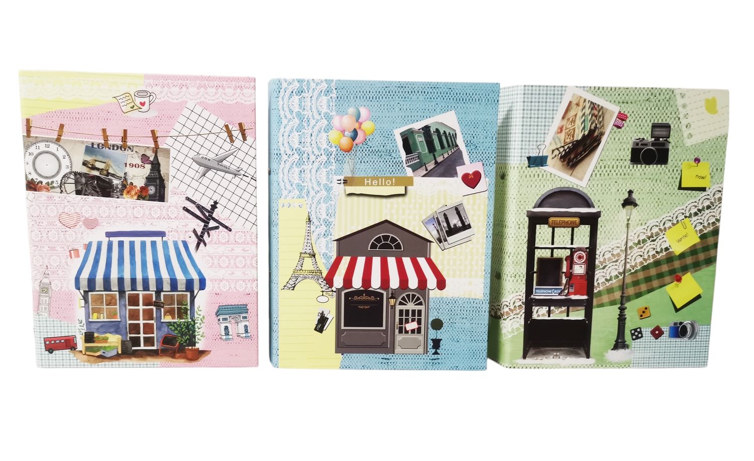Ringbinder file A4 Travel set of  6