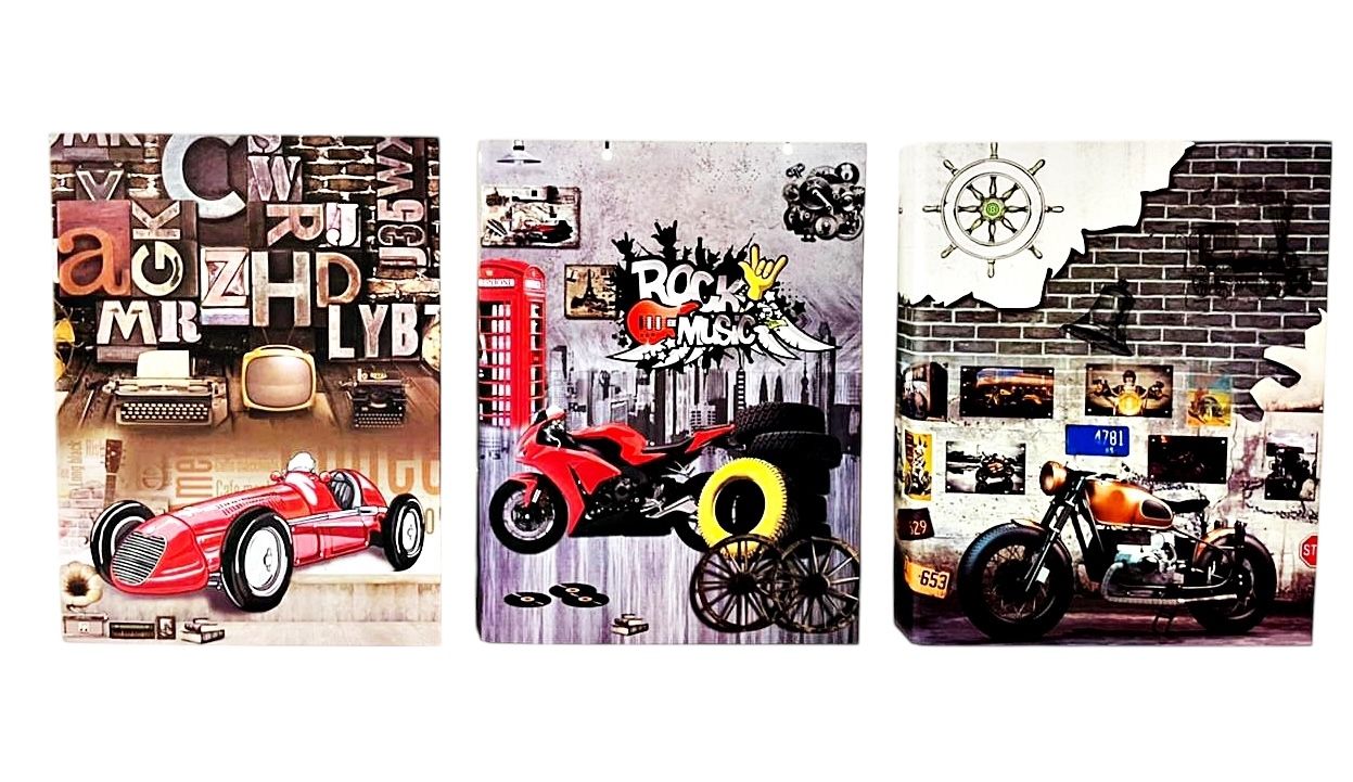 Ringbinder file A4 Cars set of  6