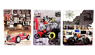 Ringbinder file A4 Cars set of  6