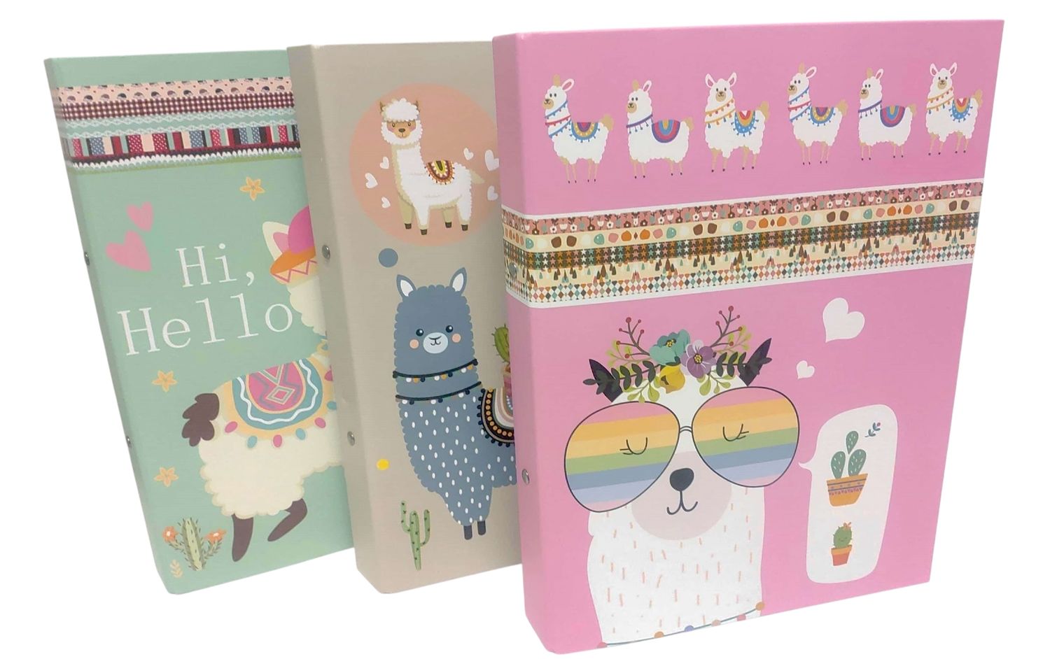 Ringbinder file A4 Llama set of  6
