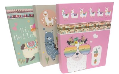 Ringbinder file A4 Llama set of  6