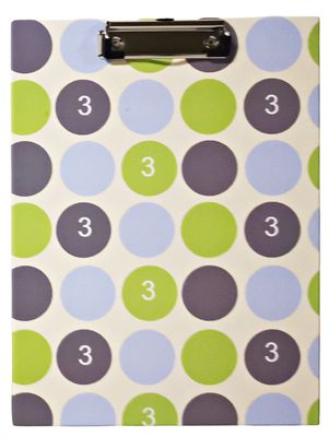 Clip Board Number/Circles 3