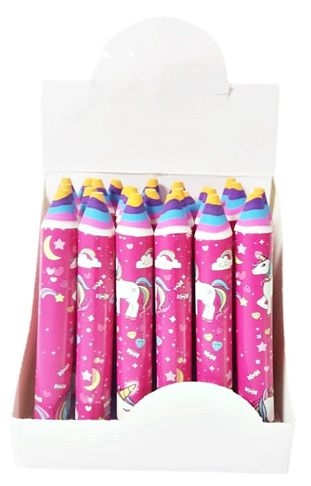 Unicorn Pencil Eraser 24PC