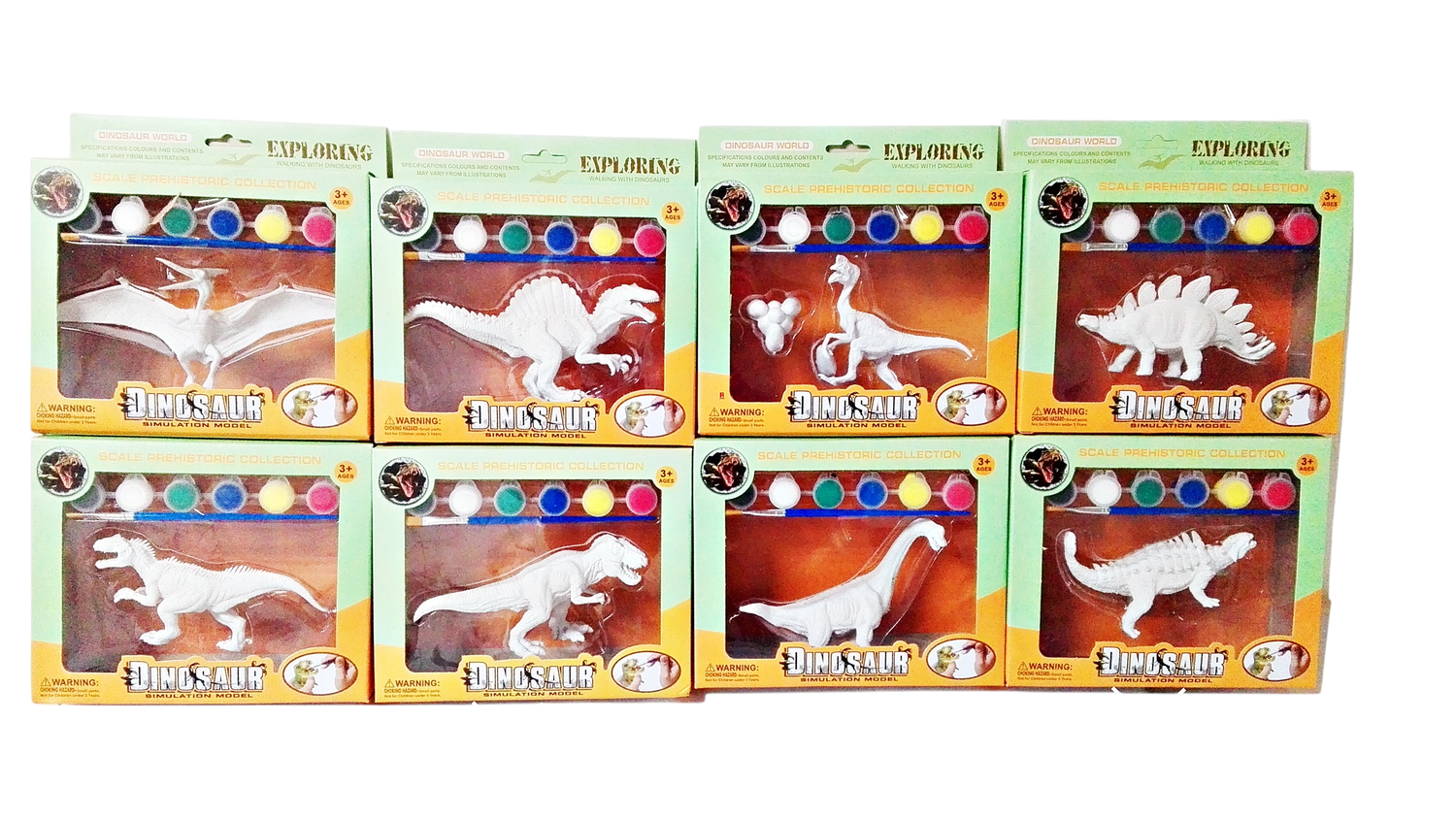 Clay Painting - Dino