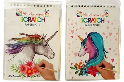 Scratch Art Paper A4 Each