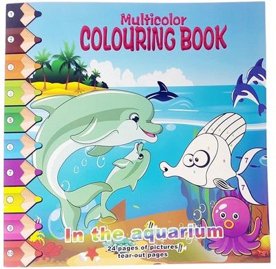 Multi-Colouring Book - In The Aquarium