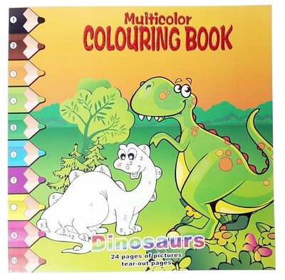 Multi-Colouring Book - Dinosaurs