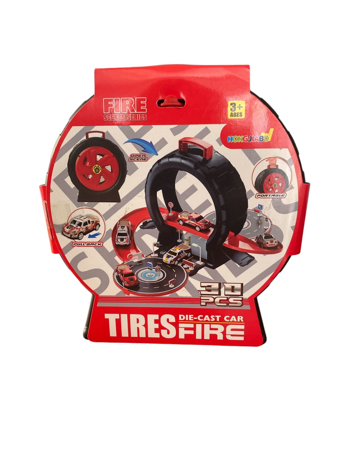 Tire Fire Scenes Series