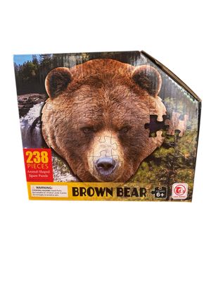 Animal Jigsaw puzzle 238P -Brown Bear