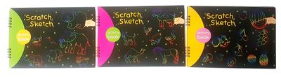 Scratch Book A4 Each