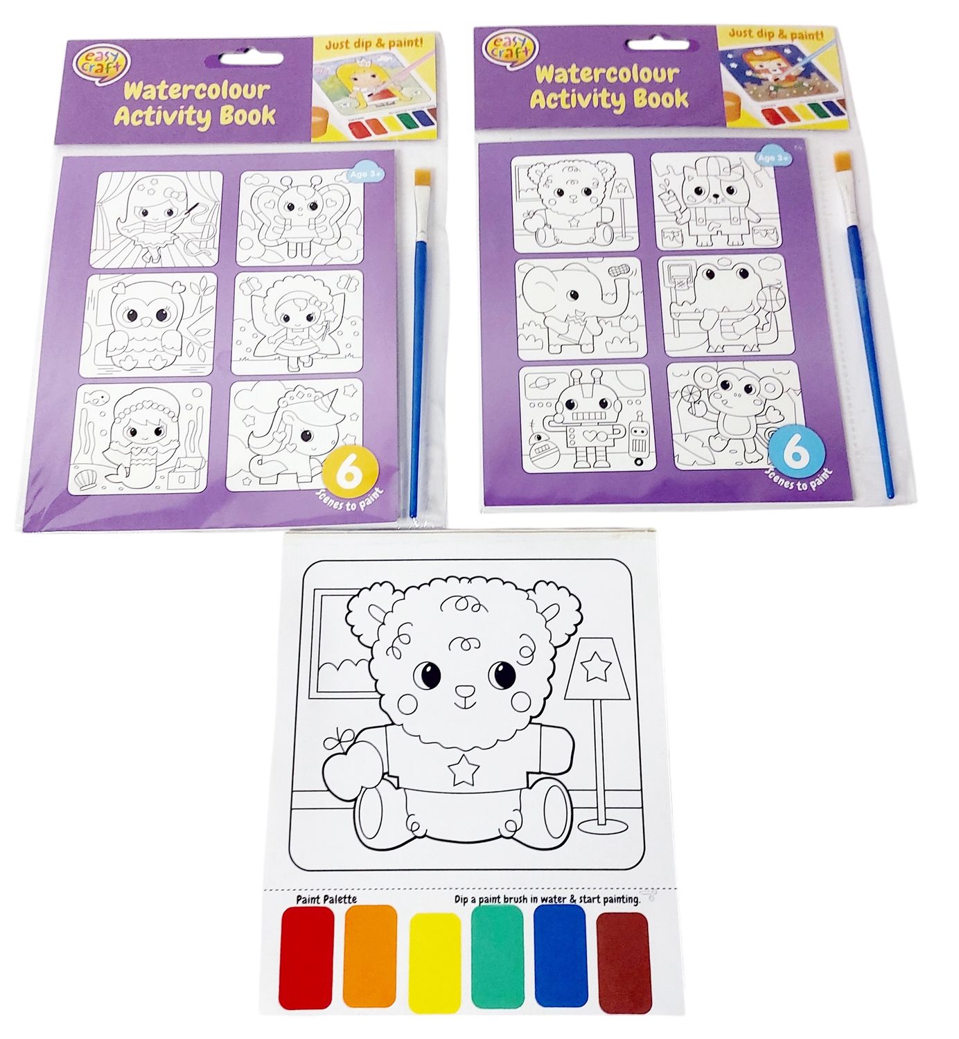 Water Colour Activity Book SALE
